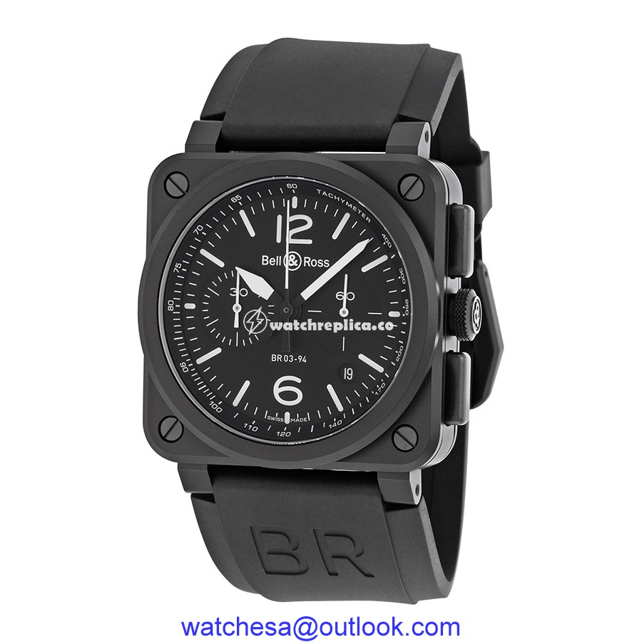 Bell & Ross Aviation BR0394-BL-CA Bell & Ross Aviation BR0394-BL-CA