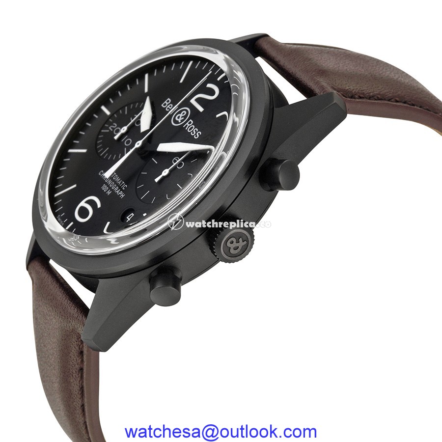Bell & Ross Vintage BRV126-BL-CA/SCA back Bell & Ross Vintage BRV126-BL-CA/SCA back