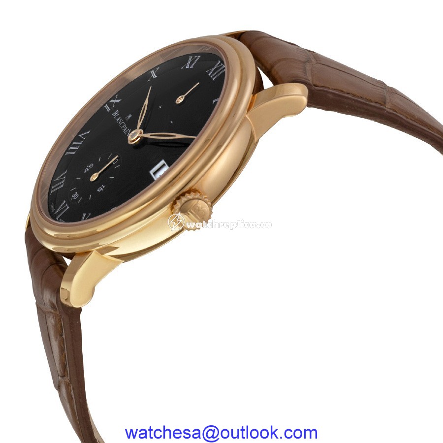 Blancpain Villeret 6614-3637-55B back Blancpain Villeret 6614-3637-55B back