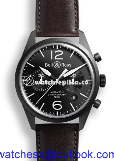 Bell & Ross BR 126 Original Carbon Chronograph BRV126BLCASCA Bell & Ross BR 126 Original Carbon Chronograph BRV126BLCASCA