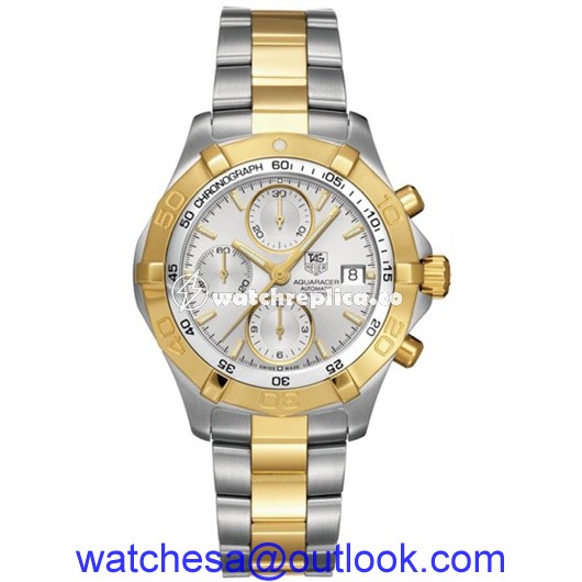 TAG Heuer Aquaracer Calibre 16 Chronograph Two Tone Bracelet CAF2120.BB0816 TAG Heuer Aquaracer Calibre 16 Chronograph Two Tone Bracelet CAF2120.BB0816