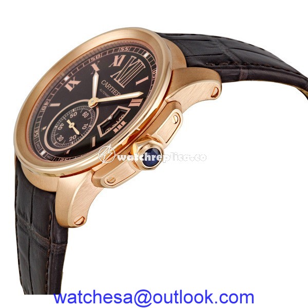 Cartier Calibre de Cartier W7100007 back Cartier Calibre de Cartier W7100007 back