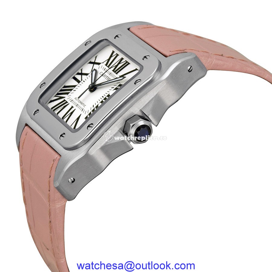 Cartier Santos de Cartier W20126X8 back Cartier Santos de Cartier W20126X8 back