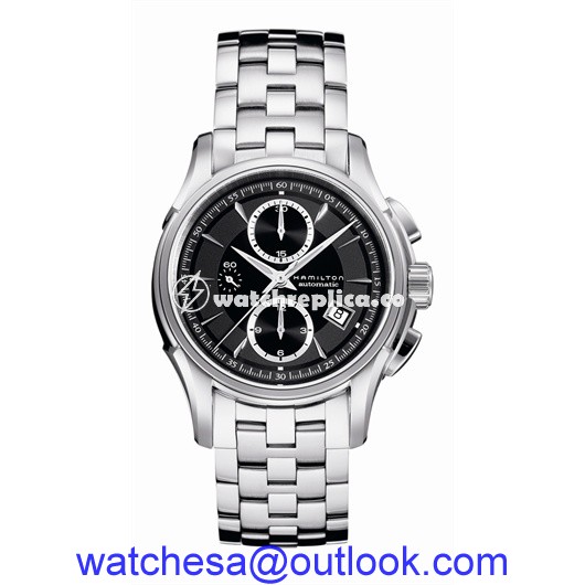 Hamilton Jazzmaster Automatic Chronograph 42mm Black Dial Bracelet H32616133 Hamilton Jazzmaster Automatic Chronograph 42mm Black Dial Bracelet H32616133