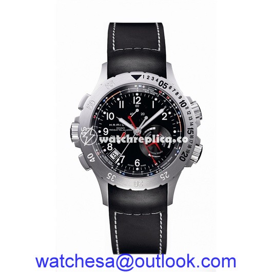 Hamilton Khaki Navy Regatta Alarm H77614333 Hamilton Khaki Navy Regatta Alarm H77614333