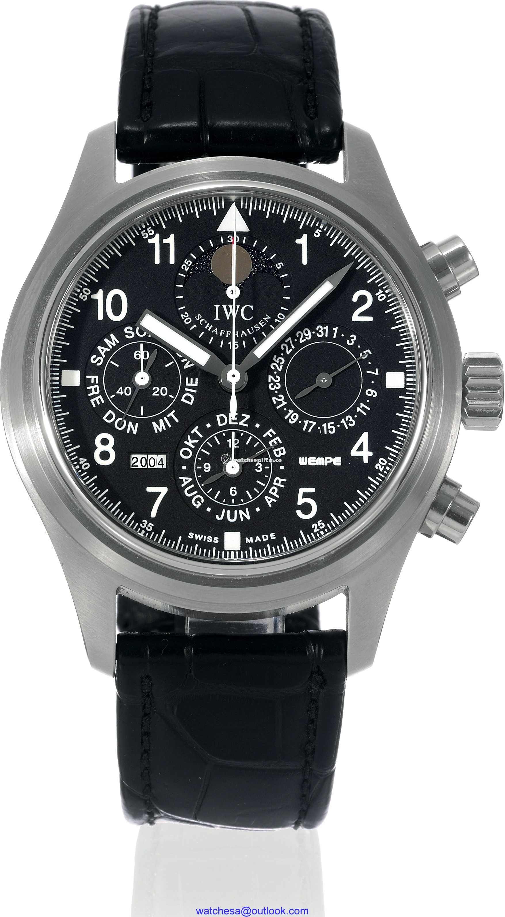 IWC Pilot's Watch Chronograph Perpetual Calendar Wempe IW3757-01 IWC Pilot's Watch Chronograph Perpetual Calendar Wempe IW3757-01