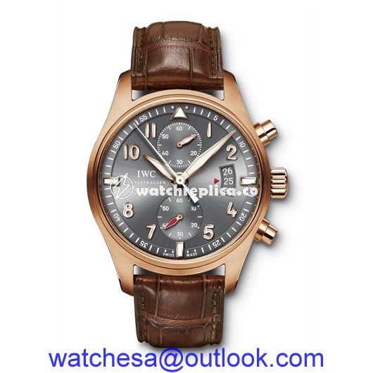 IWC Pilot's Watch Spitfire Chronograph Gold IW3878-03 IWC Pilot's Watch Spitfire Chronograph Gold IW3878-03