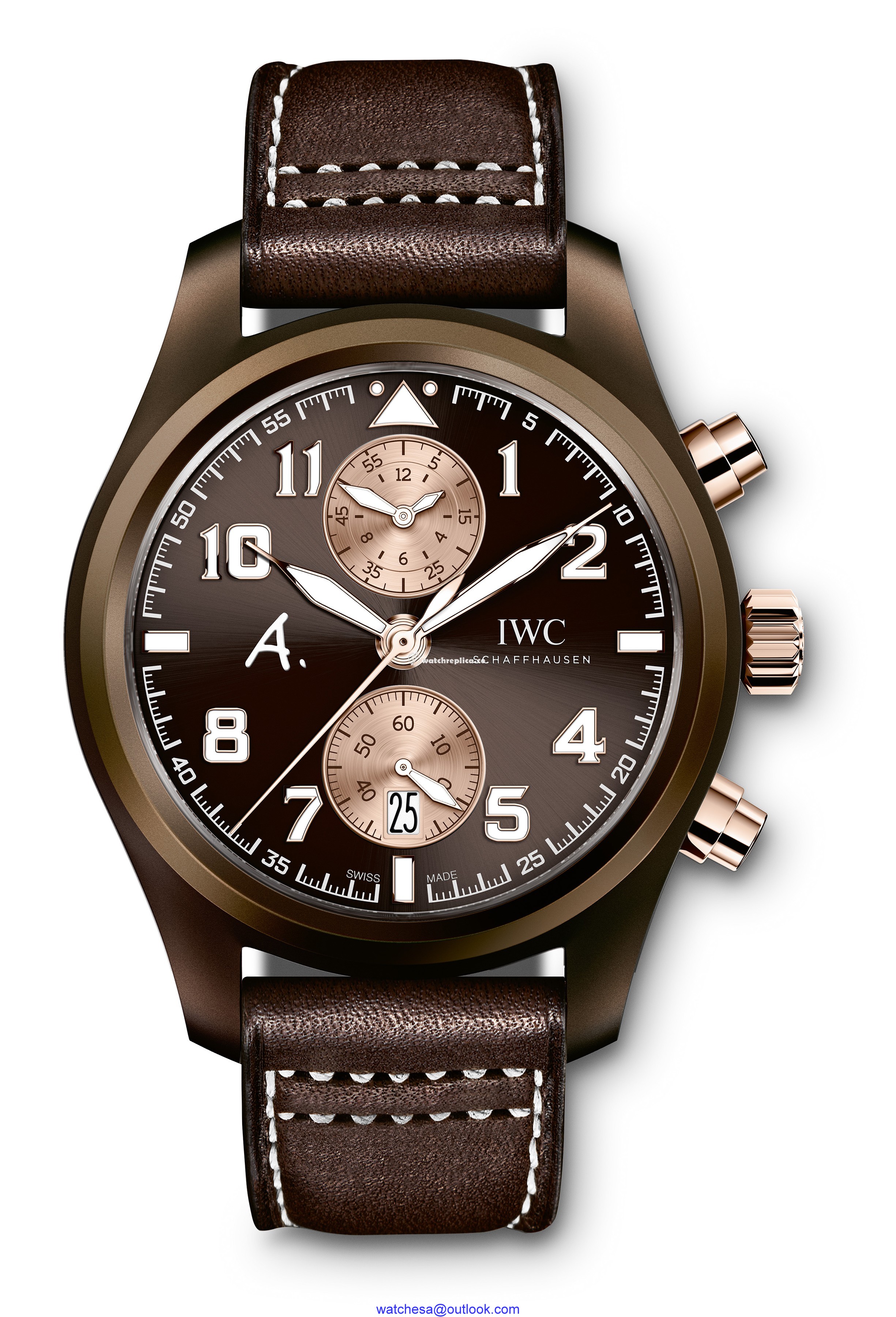 IWC Pilot's Watch Chronograph Edition Antoine De Saint Exupery Edition The Last Flight Red Gold IW3880-06 IWC Pilot's Watch Chronograph Edition Antoine De Saint Exupery Edition The Last Flight Red Gold IW3880-06