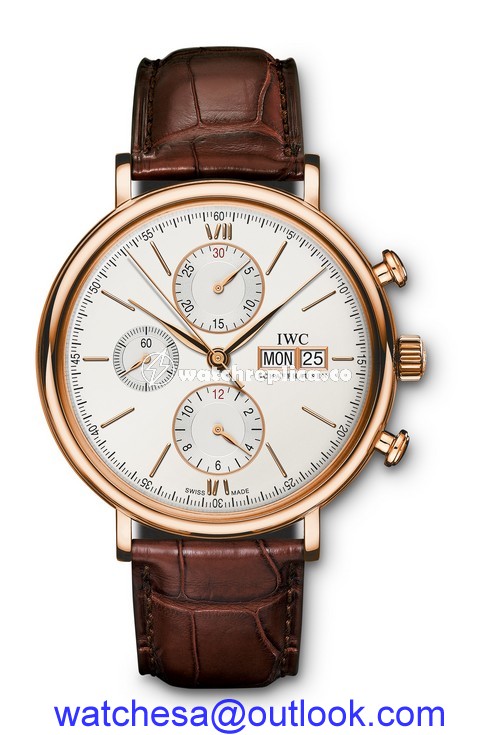 IWC Portofino Chronograph Red Gold IW3910-20 IWC Portofino Chronograph Red Gold IW3910-20