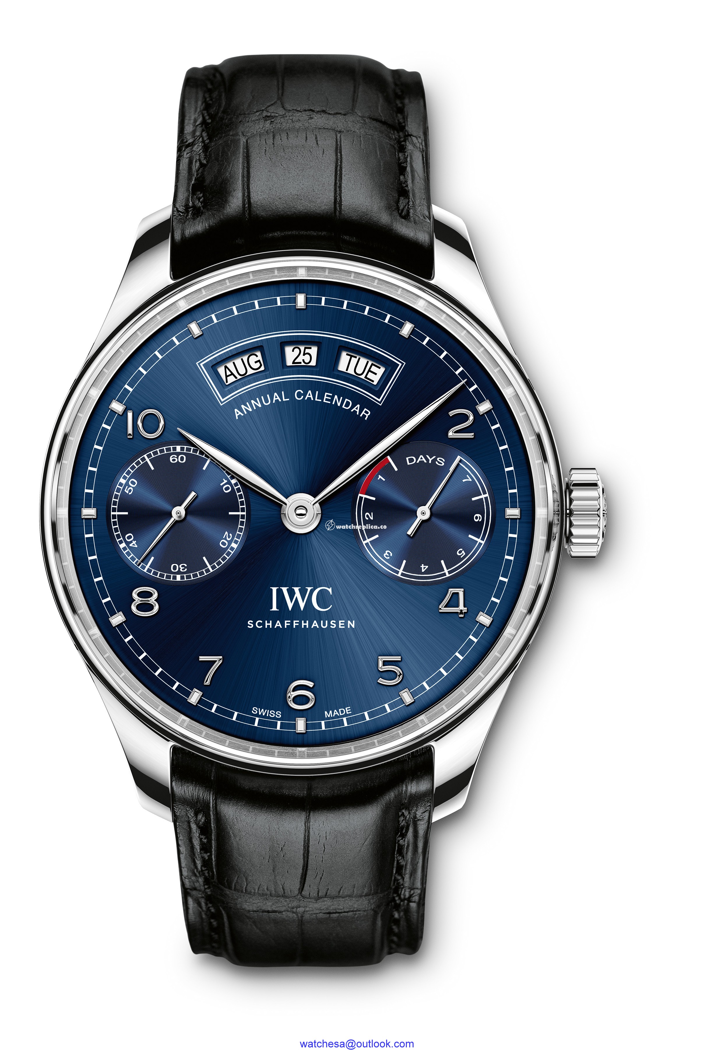 IWC Portugieser Annual Calendar Blue IW5035-02 IWC Portugieser Annual Calendar Blue IW5035-02