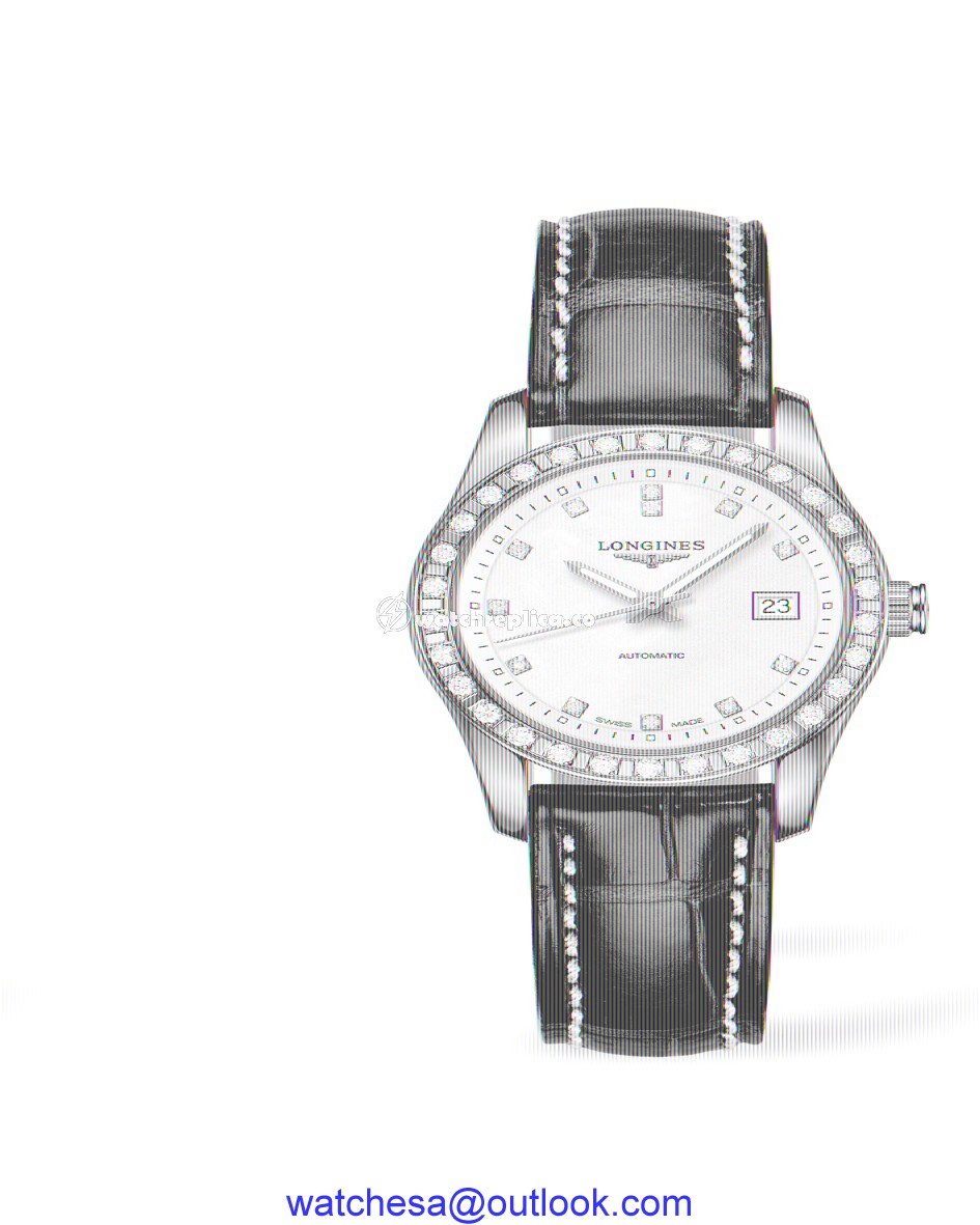 Longines Conquest Classic Automatic 30 Pink Gold Diamond MOP L2.285.9.87.3 Longines Conquest Classic Automatic 30 Pink Gold Diamond MOP L2.285.9.87.3