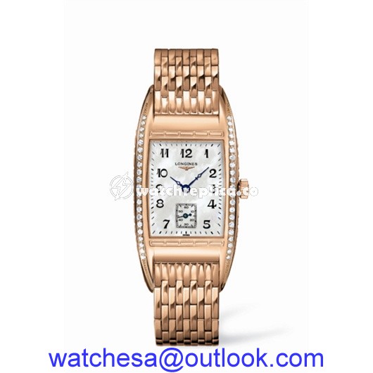 Longines BelleArti 24.6 Pink Gold Diamond L2.501.9.83.6 Longines BelleArti 24.6 Pink Gold Diamond L2.501.9.83.6
