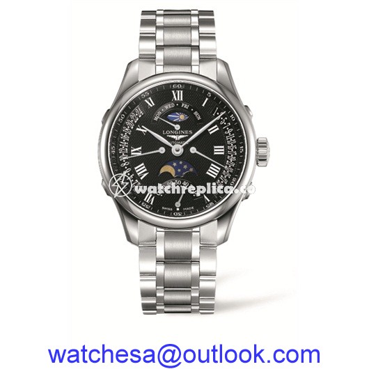 Longines Master Collection Retrograde Moonphase L2.738.4.51.6 Longines Master Collection Retrograde Moonphase L2.738.4.51.6