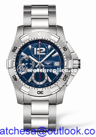Longines Hydroconquest Chronograph Tachymeter Blue L3.651.4.96.6 Longines Hydroconquest Chronograph Tachymeter Blue L3.651.4.96.6