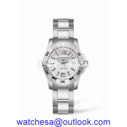 Longines Hydroconquest Quartz 29.5 Silver L3.247.4.76.6 Longines Hydroconquest Quartz 29.5 Silver L3.247.4.76.6