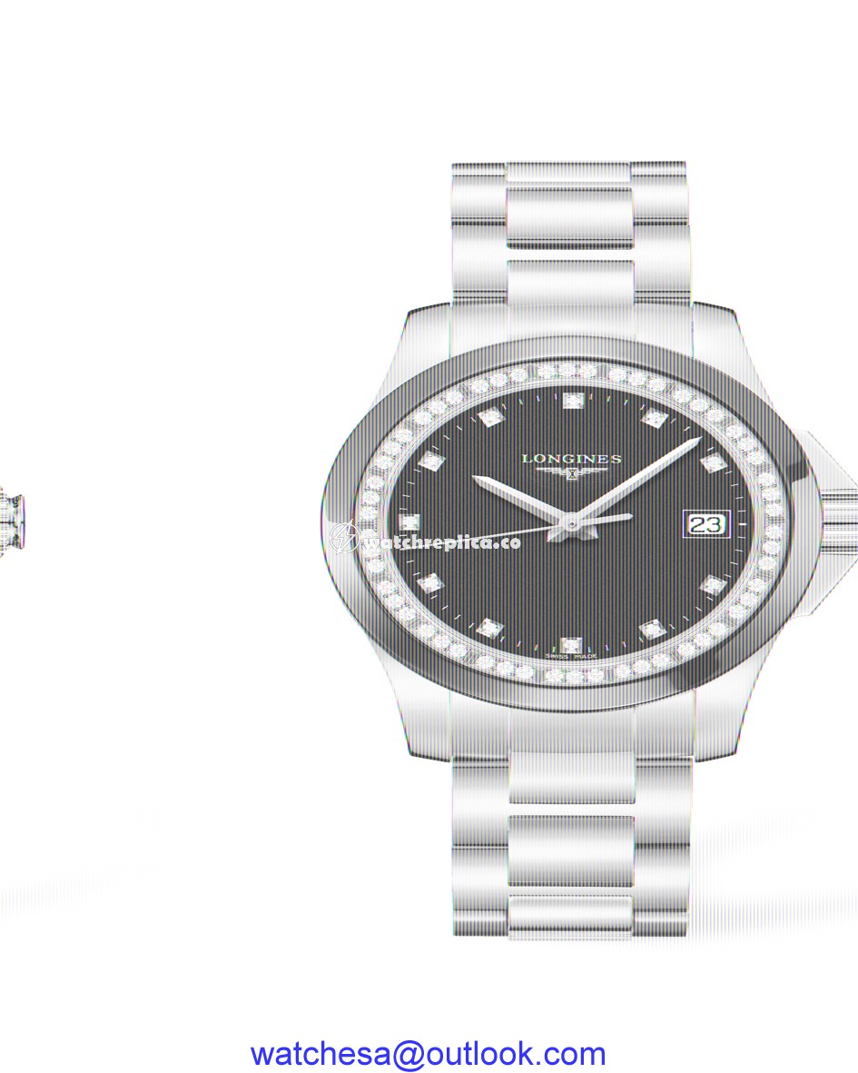 Longines Conquest 35 Quartz Ceramic Diamond L3.281.0.57.6 Longines Conquest 35 Quartz Ceramic Diamond L3.281.0.57.6