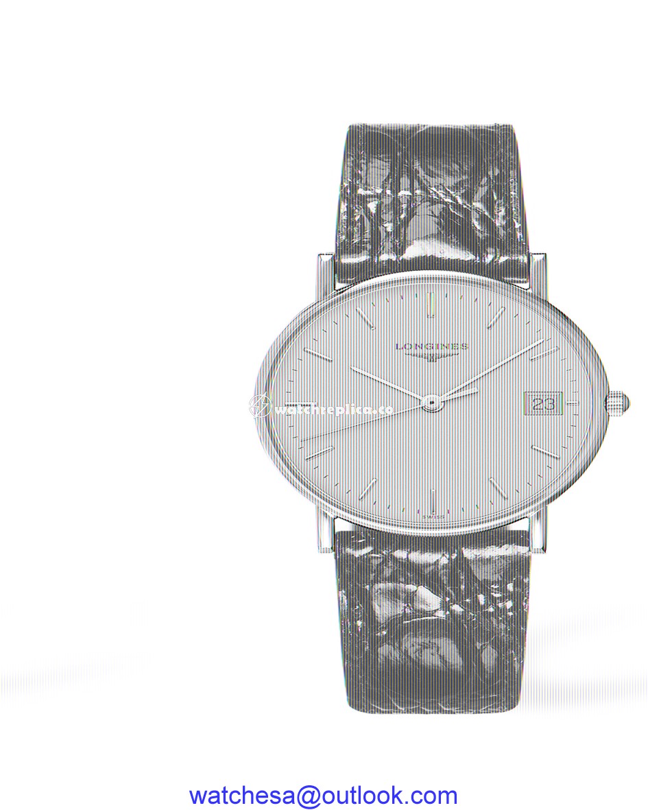 Longines Presence 33.5 Quartz Gold Crocodile L4.743.6.32.0 Longines Presence 33.5 Quartz Gold Crocodile L4.743.6.32.0