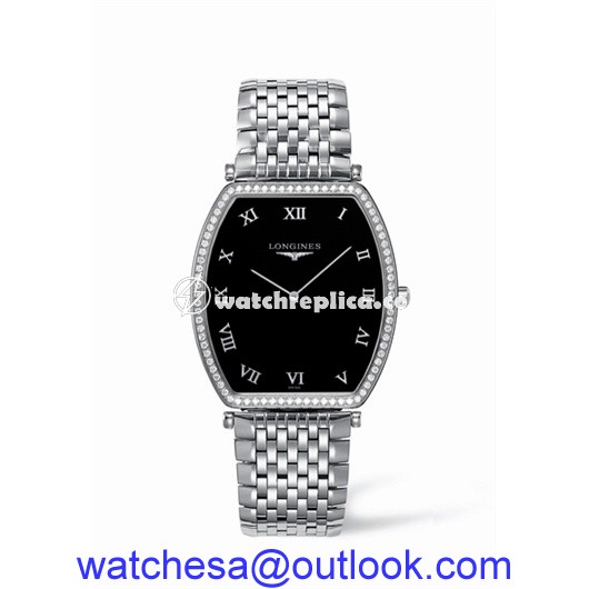 Longines La Grande Classique Tonneau 35 Diamond L4.789.0.51.6 Longines La Grande Classique Tonneau 35 Diamond L4.789.0.51.6