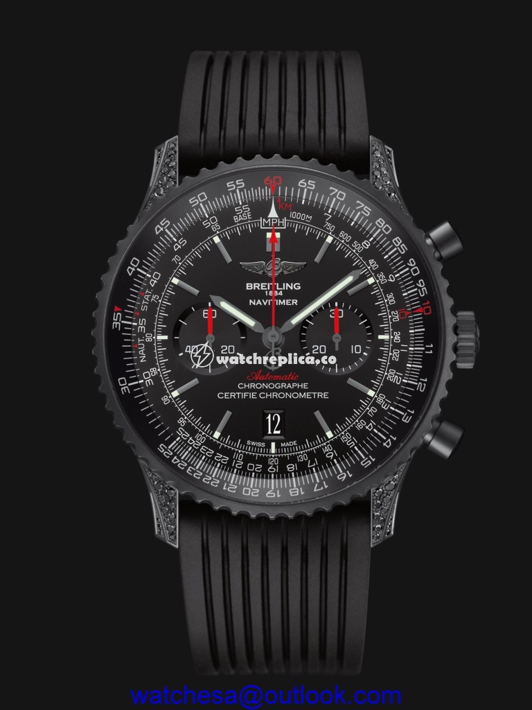 Breitling Navitimer 01 46mm Blacksteel Diamondworks MB0128AN.BE51.252S.M20DSA.2 Breitling Navitimer 01 46mm Blacksteel Diamondworks MB0128AN.BE51.252S.M20DSA.2