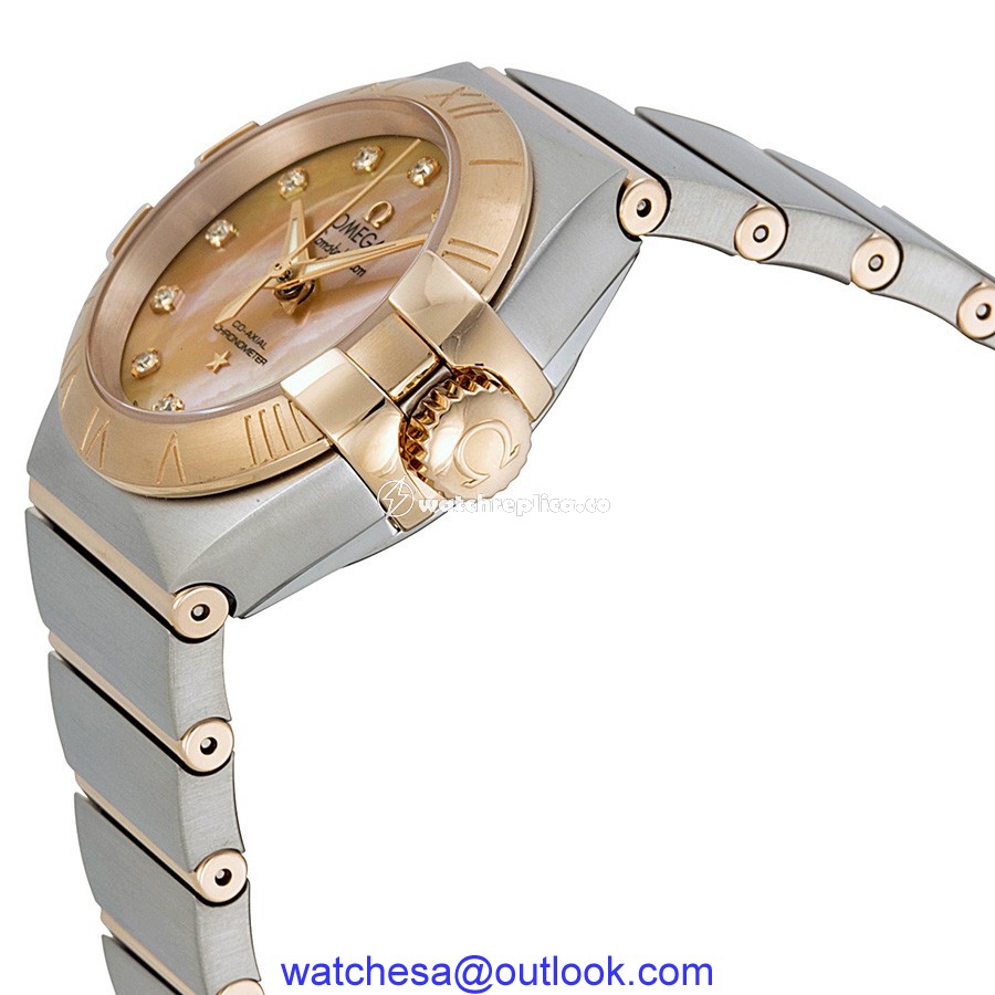 Omega Constellation 123.20.27.20.57.001 back Omega Constellation 123.20.27.20.57.001 back