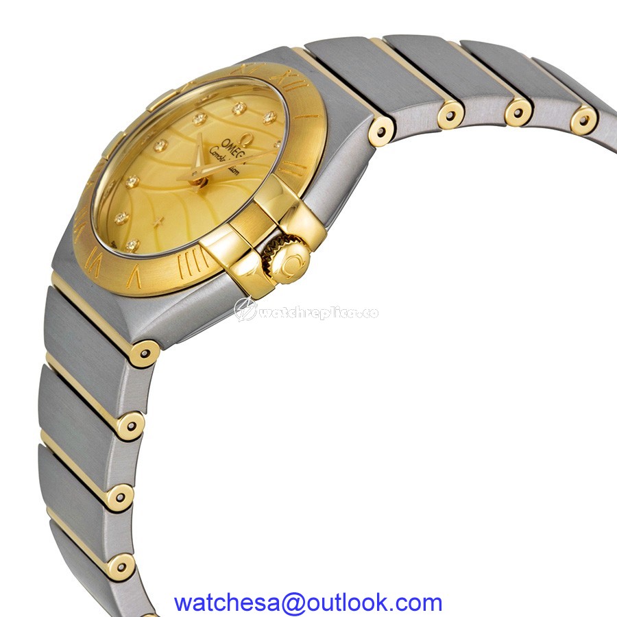 Omega Omega Constellation 12320276057001 back Omega Omega Constellation 12320276057001 back