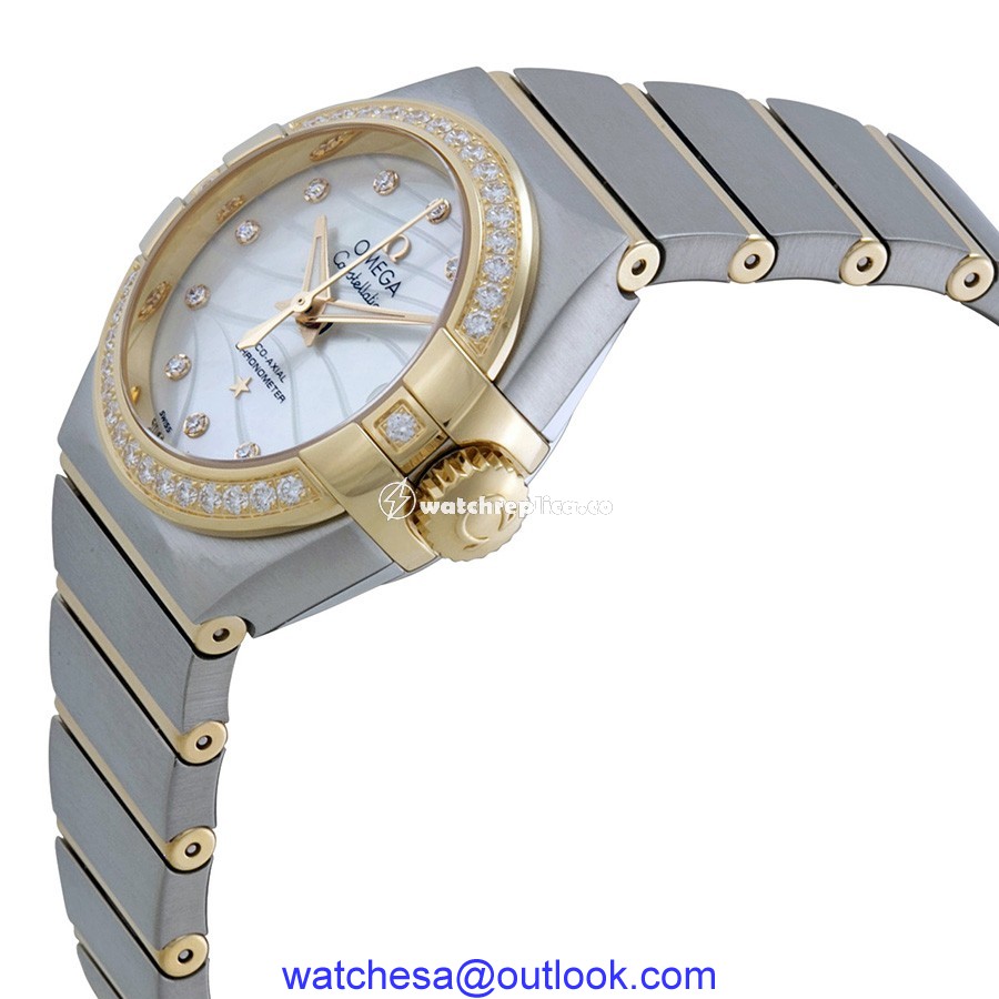 Omega Constellation 12325272055004 back Omega Constellation 12325272055004 back