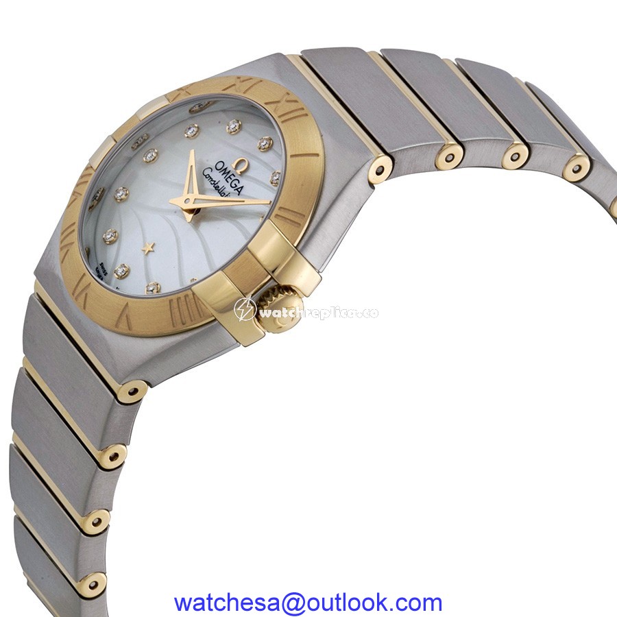 Omega Constellation 12320276055005 back Omega Constellation 12320276055005 back
