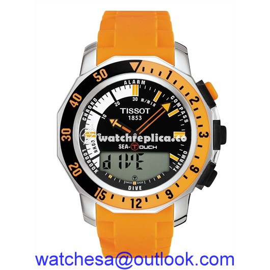 Tissot Sea-Touch Meters Orange T0264201728102 Tissot Sea-Touch Meters Orange T0264201728102