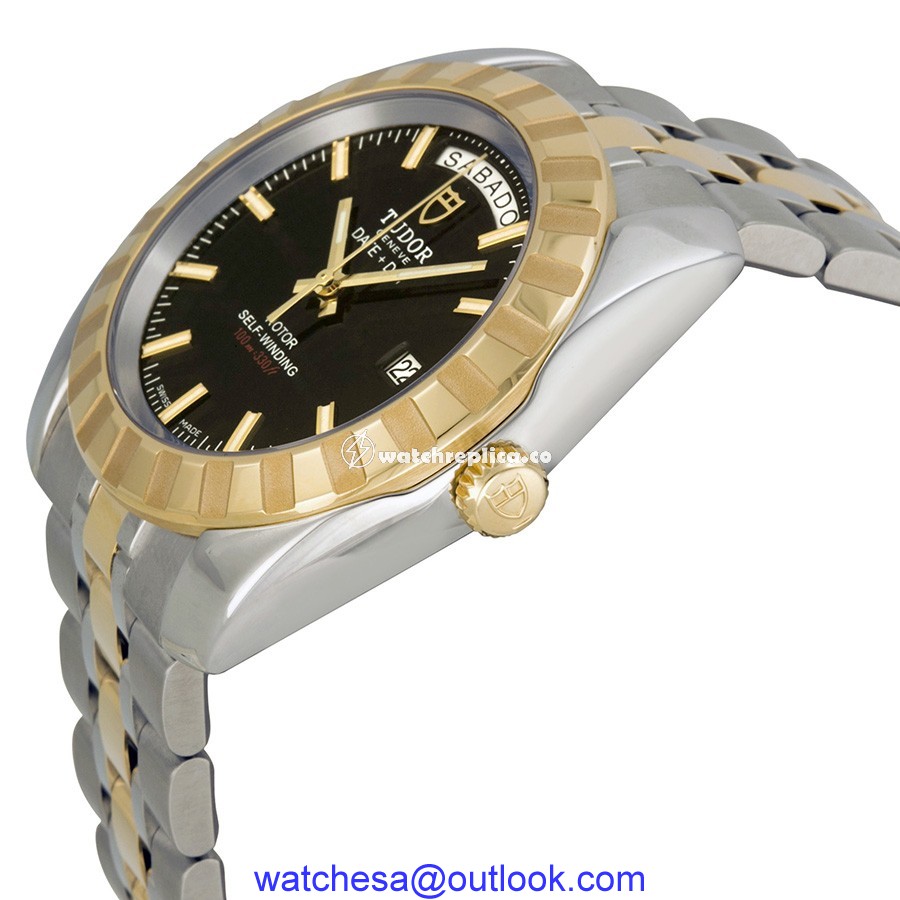 Tudor Date Classic 23013-BKSTT back Tudor Date Classic 23013-BKSTT back