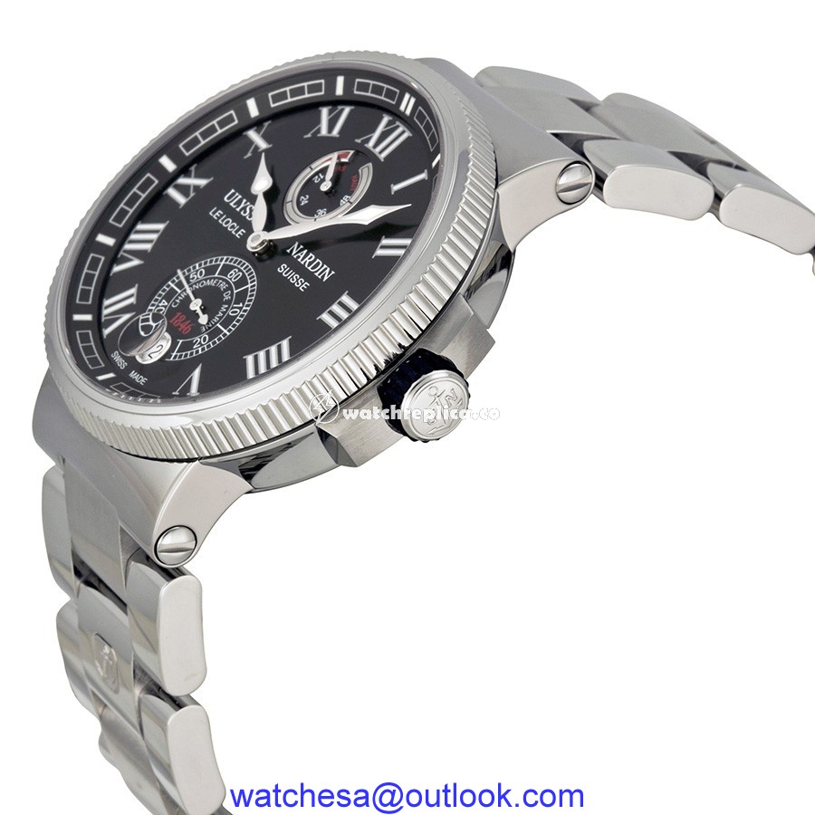 Ulysse Nardin Marine Chronometer 1183-126-7M/42 back Ulysse Nardin Marine Chronometer 1183-126-7M/42 back