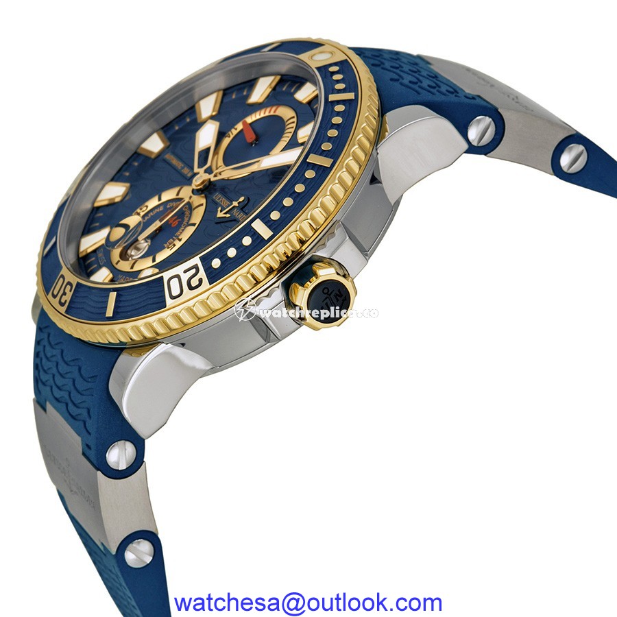 Ulysse Nardin Marine 265-90-3T/93 back Ulysse Nardin Marine 265-90-3T/93 back
